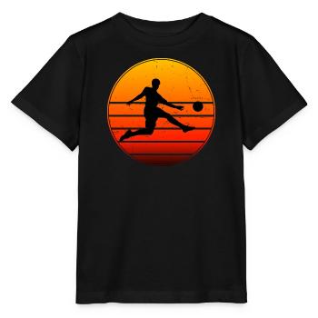 Soccer Fussballspiel Fussballspielen Herren - Stanley/Stella Kinder T-Shirt MINI CREATOR  - Schwarz - Vorne - Mikhail (115cm)