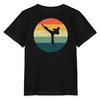 Kickboxing Kickboxer Kickboxing Women - Stanley/Stella MINI CREATOR Kids’ T-Shirt - black - Front - Mikhail (115cm)