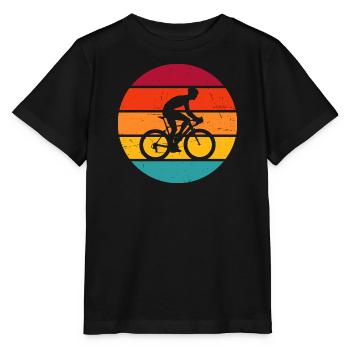 Road Bike Road Bike Road Bike Men - Stanley/Stella MINI CREATOR Kids’ T-Shirt - black - Front - Mikhail (115cm)