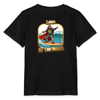 Lord Of The Board - Stanley/Stella Kinder T-Shirt MINI CREATOR  - Schwarz - Vorne - Mikhail (115cm)