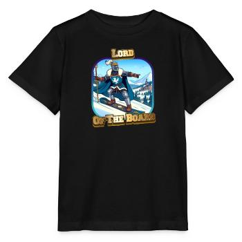 Lord Of The Board - Stanley/Stella Kinder T-Shirt MINI CREATOR  - Schwarz - Vorne - Mikhail (115cm)
