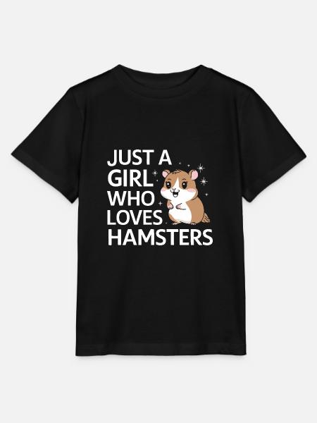 Hamster - Stanley/Stella Kinder T-Shirt MINI CREATOR - Schwarz
