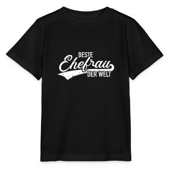 Ehefrau - Stanley/Stella Kinder T-Shirt MINI CREATOR  - Schwarz - Vorne - Mikhail (115cm)