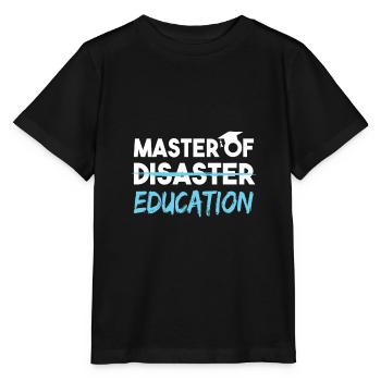 Master Of Education Lehramt Studenten - Stanley/Stella Kinder T-Shirt MINI CREATOR  - Schwarz - Vorne - Mikhail (115cm)