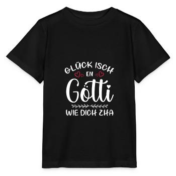 Götti Taufgötti Firmgötti Götti Fragen Götti Werde - Stanley/Stella Kinder T-Shirt MINI CREATOR  - Schwarz - Vorne - Mikhail (115cm)