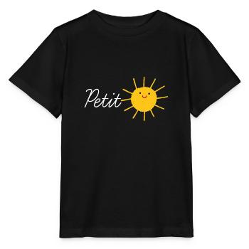 Notre petit rayon de soleil notre favori - T-shirt bio MINI CREATOR Stanley/Stella Enfant - noir - Devant - Mikhail (115cm)