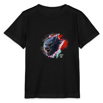 Warewolf - SPLAT - T-shirt bio MINI CREATOR Stanley/Stella Enfant - noir - Devant - Mikhail (115cm)