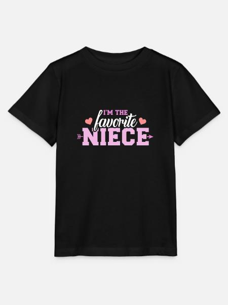 Nichte - Stanley/Stella Kinder T-Shirt MINI CREATOR  - Schwarz