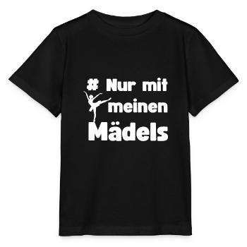 Nur mit meinen Mädels Ballett Gemeinschaft Verein - Stanley/Stella Kinder T-Shirt MINI CREATOR  - Schwarz - Vorne - Mikhail (115cm)