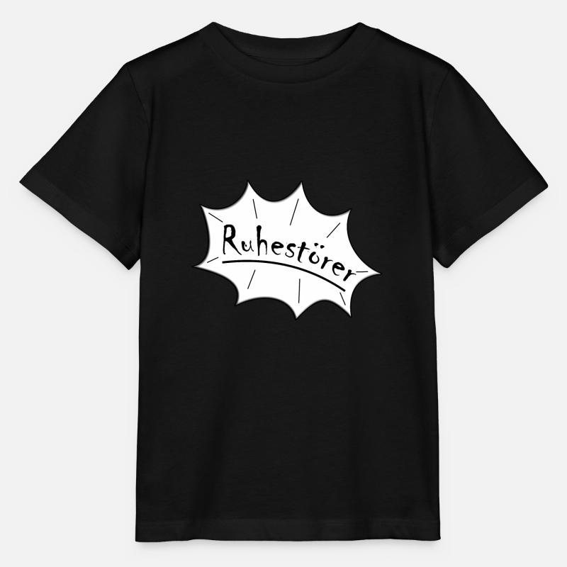 Ruhestörer - Stanley/Stella Kinder T-Shirt MINI CREATOR  - Schwarz