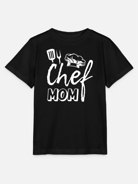 Chef Mom - Stanley/Stella Kinder T-Shirt MINI CREATOR  - Schwarz