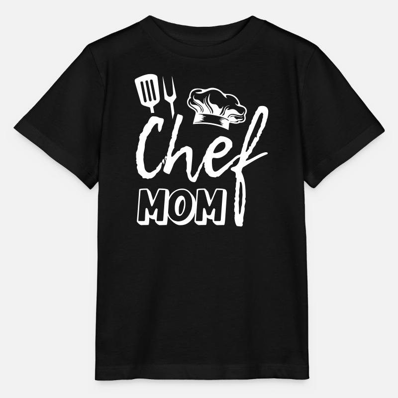 Maman chef - T-shirt bio MINI CREATOR Stanley/Stella Enfant - noir