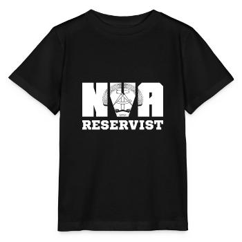 NVA reservist DDR Ostdeutschland Geschenk Ossi - Stanley/Stella Kinder T-Shirt MINI CREATOR  - Schwarz - Vorne - Mikhail (115cm)