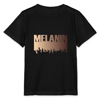 Juneteenth Day 1865, Jour de la Liberté, Mélanine - T-shirt bio MINI CREATOR Stanley/Stella Enfant - noir - Devant - Mikhail (115cm)