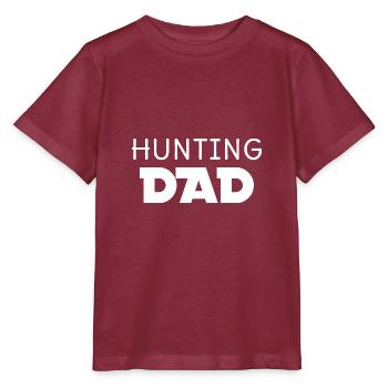 HUNTING big daddy - T-shirt bio MINI CREATOR Stanley/Stella Enfant - bordeaux - Devant - Kain (125cm)