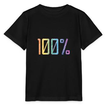 100 % - T-shirt bio MINI CREATOR Stanley/Stella Enfant - noir - Devant - Mikhail (115cm)