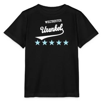 Urenkel Beste Enkel Kinder Ur-Enkelkind Urenkels - Stanley/Stella Kinder T-Shirt MINI CREATOR  - Schwarz - Vorne - Mikhail (115cm)