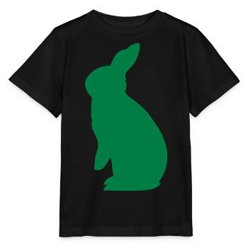 Rex lapin race à longues oreilles rongeur lapin - T-shirt bio MINI CREATOR Stanley/Stella Enfant - noir - Devant - Mikhail (115cm)