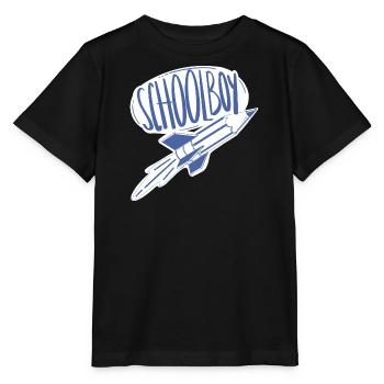 Schoolboy / School / Pencil / erster Schultag - Stanley/Stella Kinder T-Shirt MINI CREATOR  - Schwarz - Vorne - Mikhail (115cm)