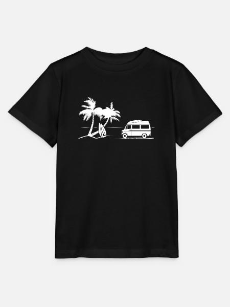 Surfcamp MB 208 James Cook - Stanley/Stella Kinder T-Shirt MINI CREATOR - Schwarz