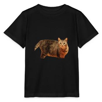 Chaton Chaton - T-shirt bio MINI CREATOR Stanley/Stella Enfant - noir - Devant - Mikhail (115cm)