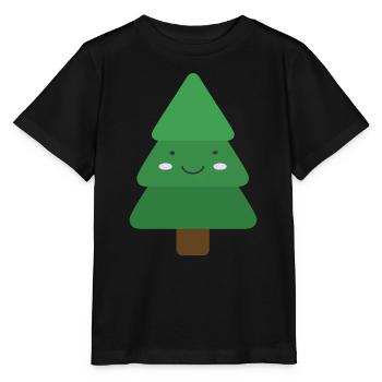 Süße Tanne - Stanley/Stella Kinder T-Shirt MINI CREATOR  - Schwarz - Vorne - Mikhail (115cm)