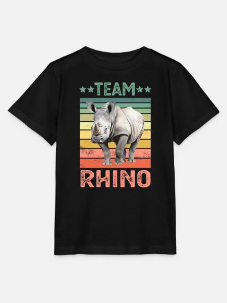 Nashorn - Stanley/Stella Kinder T-Shirt MINI CREATOR - Schwarz