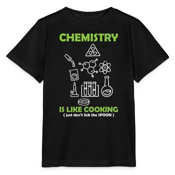 Chemielehrer Chemie Chemiker - Stanley/Stella Kinder T-Shirt MINI CREATOR  - Schwarz - Vorne - Mikhail (115cm)