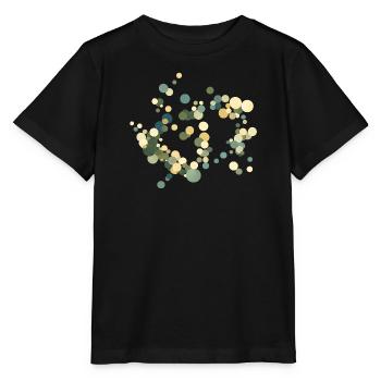 Circle Confetti Color Concert - Stanley/Stella MINI CREATOR Kids’ T-Shirt - black - Front - Mikhail (115cm)