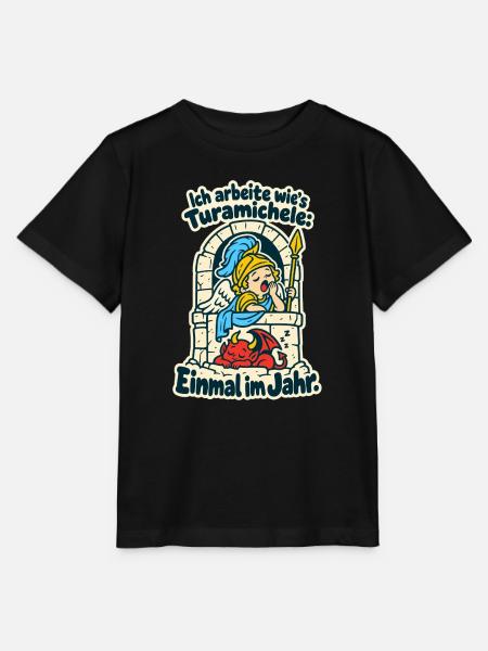 Turamichele Einmal im Jahr - Stanley/Stella Kinder T-Shirt MINI CREATOR - Schwarz