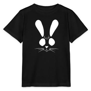 Lapin Lapin Lapin de Pâques - T-shirt bio MINI CREATOR Stanley/Stella Enfant - noir - Devant - Mikhail (115cm)