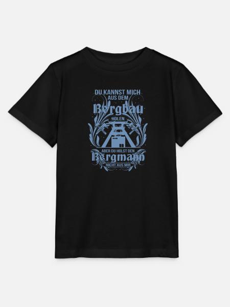 Bergbau du kannst mich aus der Mine holen aber - Stanley/Stella Kinder T-Shirt MINI CREATOR - Schwarz