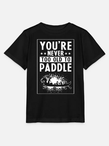 Dragon Boat Crew en Dragon Boat Rijden - Stanley/Stella Kinder-T-shirt MINI CREATOR  - zwart
