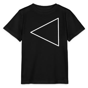 Triangle - T-shirt bio MINI CREATOR Stanley/Stella Enfant - noir - Devant - Mikhail (115cm)