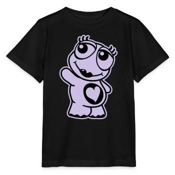 Turtle - Stanley/Stella Kinder T-Shirt MINI CREATOR  - Schwarz - Vorne - Mikhail (115cm)