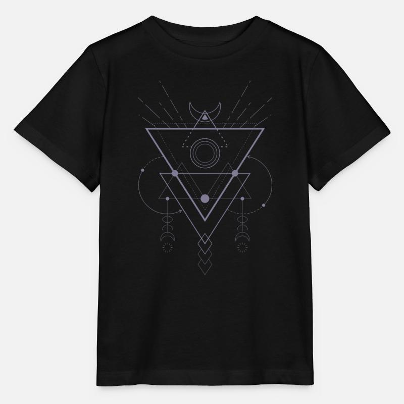 Sacred Geometry - T-shirt bio MINI CREATOR Stanley/Stella Enfant - noir