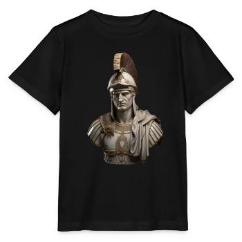 Roman Centurion - Stanley/Stella MINI CREATOR Kids’ T-Shirt - black - Front - Mikhail (115cm)