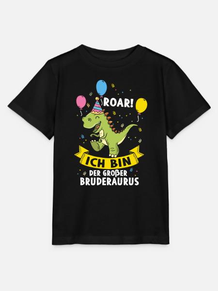 Ich Werde Ein Großer Bruder - Stanley/Stella Kinder T-Shirt MINI CREATOR  - Schwarz