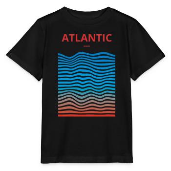Océans dévastés : Atlantique - T-shirt bio MINI CREATOR Stanley/Stella Enfant - noir - Devant - Mikhail (115cm)