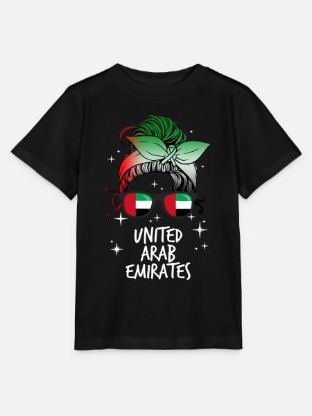 Vereinigte Arabische Emirate - Stanley/Stella Kinder T-Shirt MINI CREATOR - Schwarz