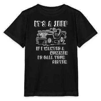It Is A Jeeps - Stanley/Stella MINI CREATOR Kids’ T-Shirt - black - Front - Mikhail (115cm)