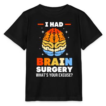 Anévrisme cérébral - T-shirt bio MINI CREATOR Stanley/Stella Enfant - noir - Devant - Mikhail (115cm)