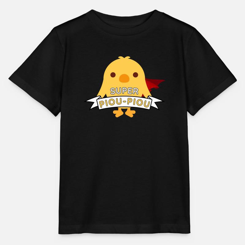 Super Piou-Piou - T-shirt bio MINI CREATOR Stanley/Stella Enfant - noir