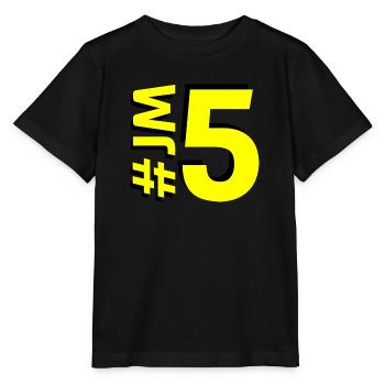JM5-KARTON - Stanley/Stella Kinder T-Shirt MINI CREATOR  - Schwarz - Vorne - Mikhail (115cm)
