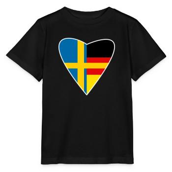 Suède Suédois Allemand Suédois Cadeau - T-shirt bio MINI CREATOR Stanley/Stella Enfant - noir - Devant - Mikhail (115cm)