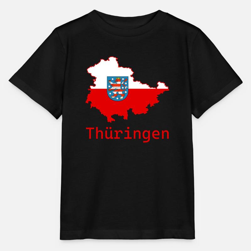 Thüringen - Stanley/Stella Kinder T-Shirt MINI CREATOR  - Schwarz