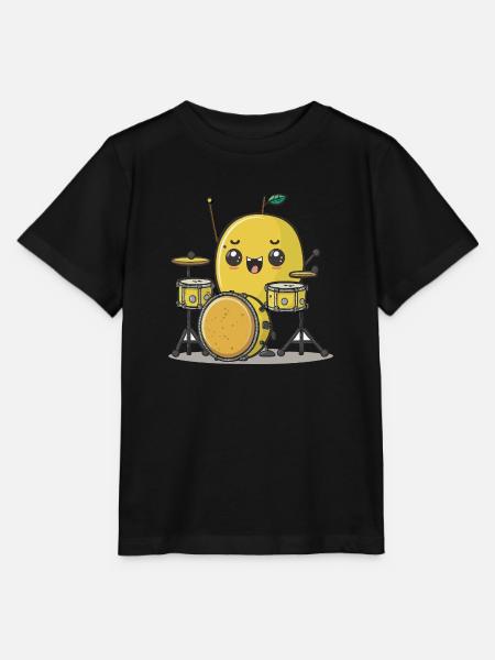 Battiti di limone - T-shirt MINI CREATOR barn från Stanley/Stella - svart