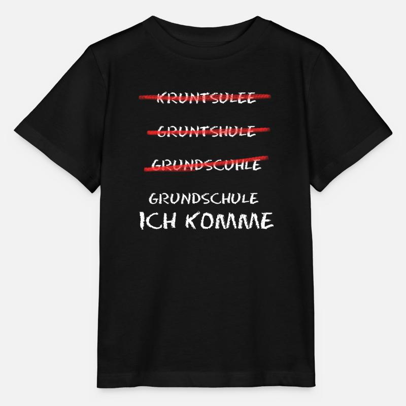 KRUNTSULEE - Stanley/Stella Kinder T-Shirt MINI CREATOR - Schwarz