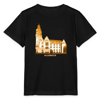 Hôtel de ville de Gladbeck Région de la Ruhr Rhénanie-du-Nord-Westphalie - T-shirt bio MINI CREATOR Stanley/Stella Enfant - noir - Devant - Mikhail (115cm)