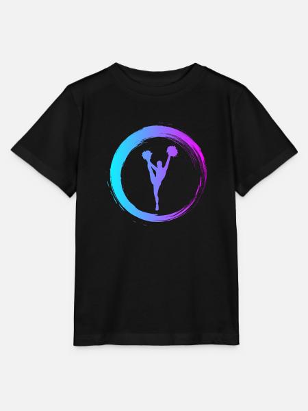 Sporty Hobby Leidenschaft Cheerleading - Stanley/Stella Kinder T-Shirt MINI CREATOR - Schwarz